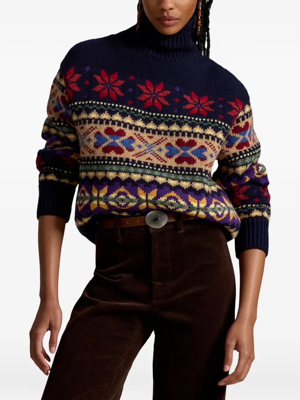 Polo Ralph Lauren Fair Isle coltrui Blauw
