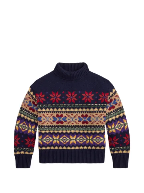 Polo Ralph Lauren Fair Isle roll-neck sweater