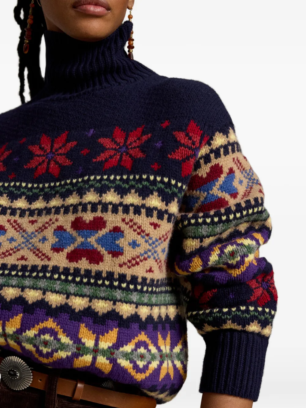 Polo Ralph Lauren Fair Isle coltrui Blauw