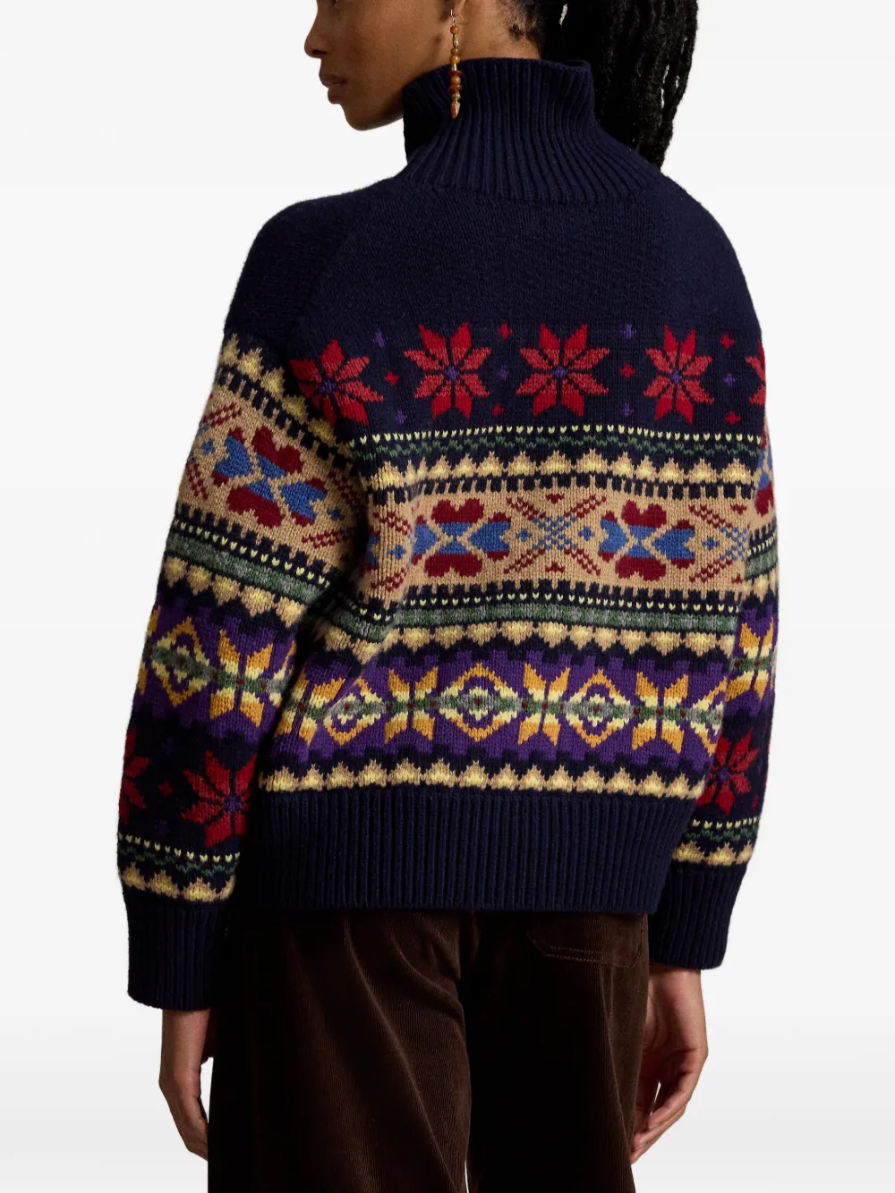 Polo Ralph Lauren Fair Isle coltrui Blauw