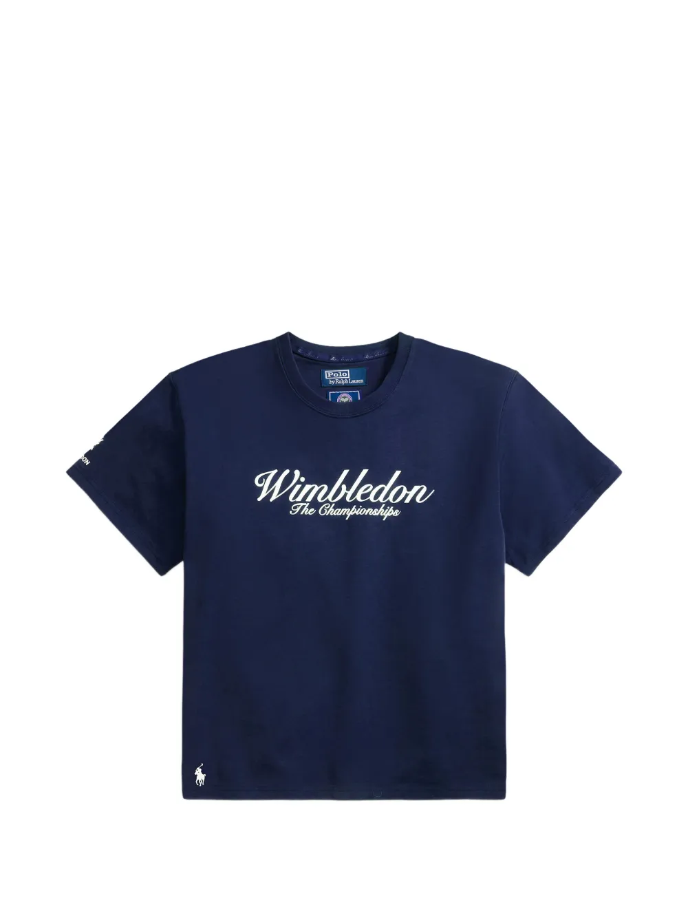 Polo Ralph Lauren T-Shirt mit Logo-Stickerei - Blau