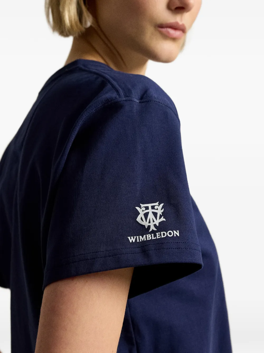 Polo Ralph Lauren T-shirt met geborduurd logo Blauw
