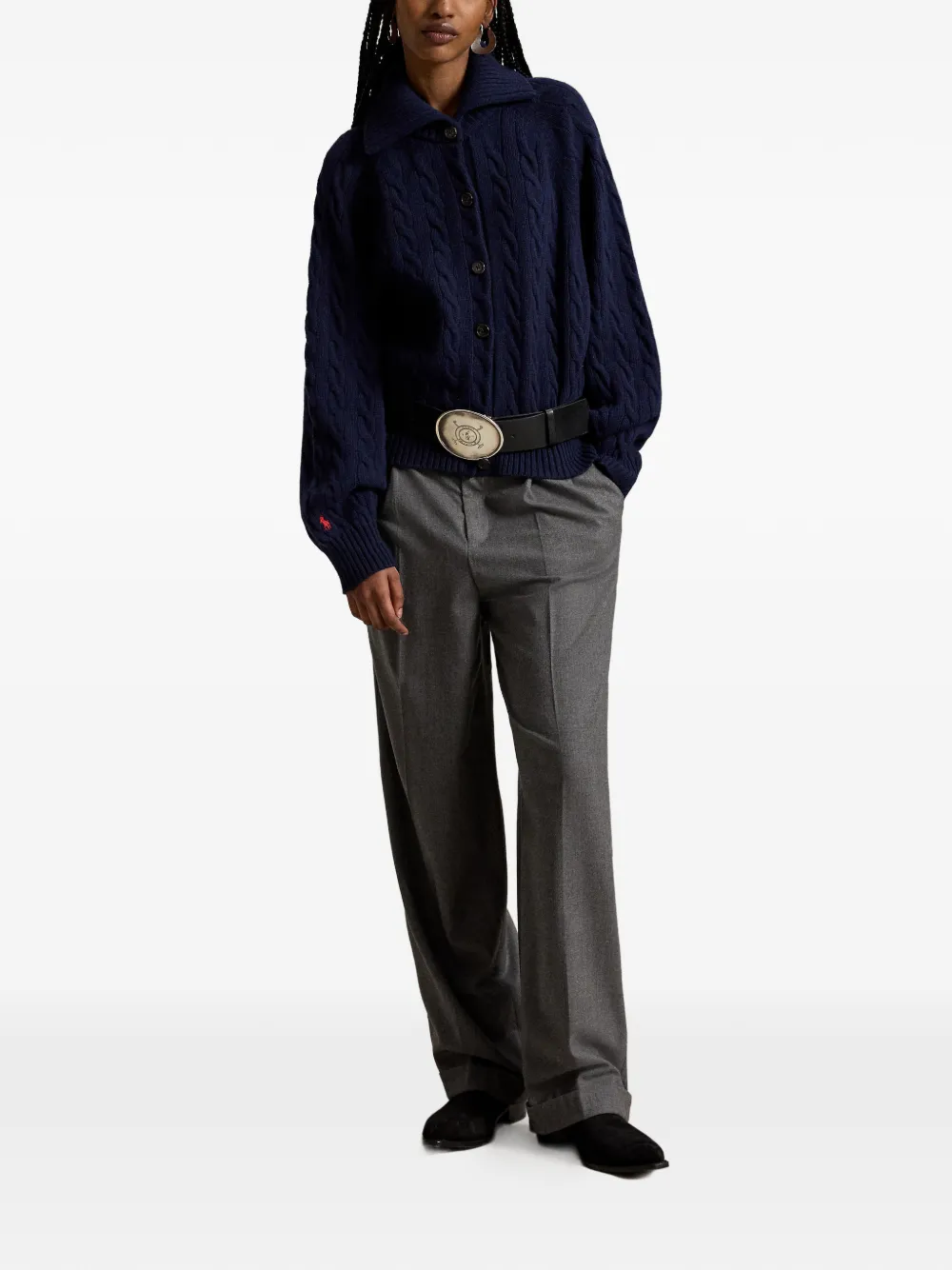 Polo Ralph Lauren Kabelgebreid vest Blauw