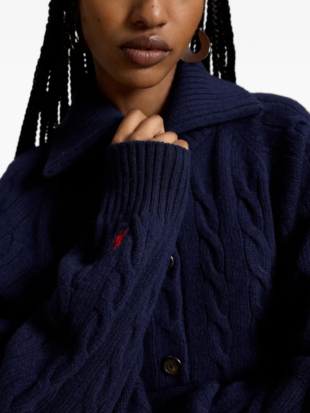 Polo Ralph Lauren Kabelgebreid vest Blauw