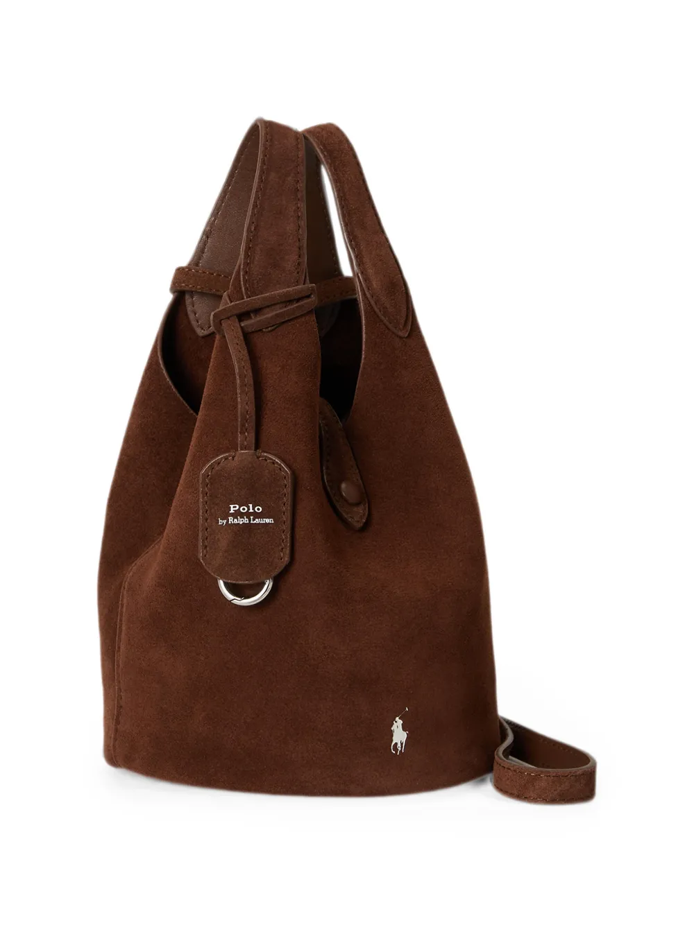 Polo Ralph Lauren Polo Play suède shopper Bruin