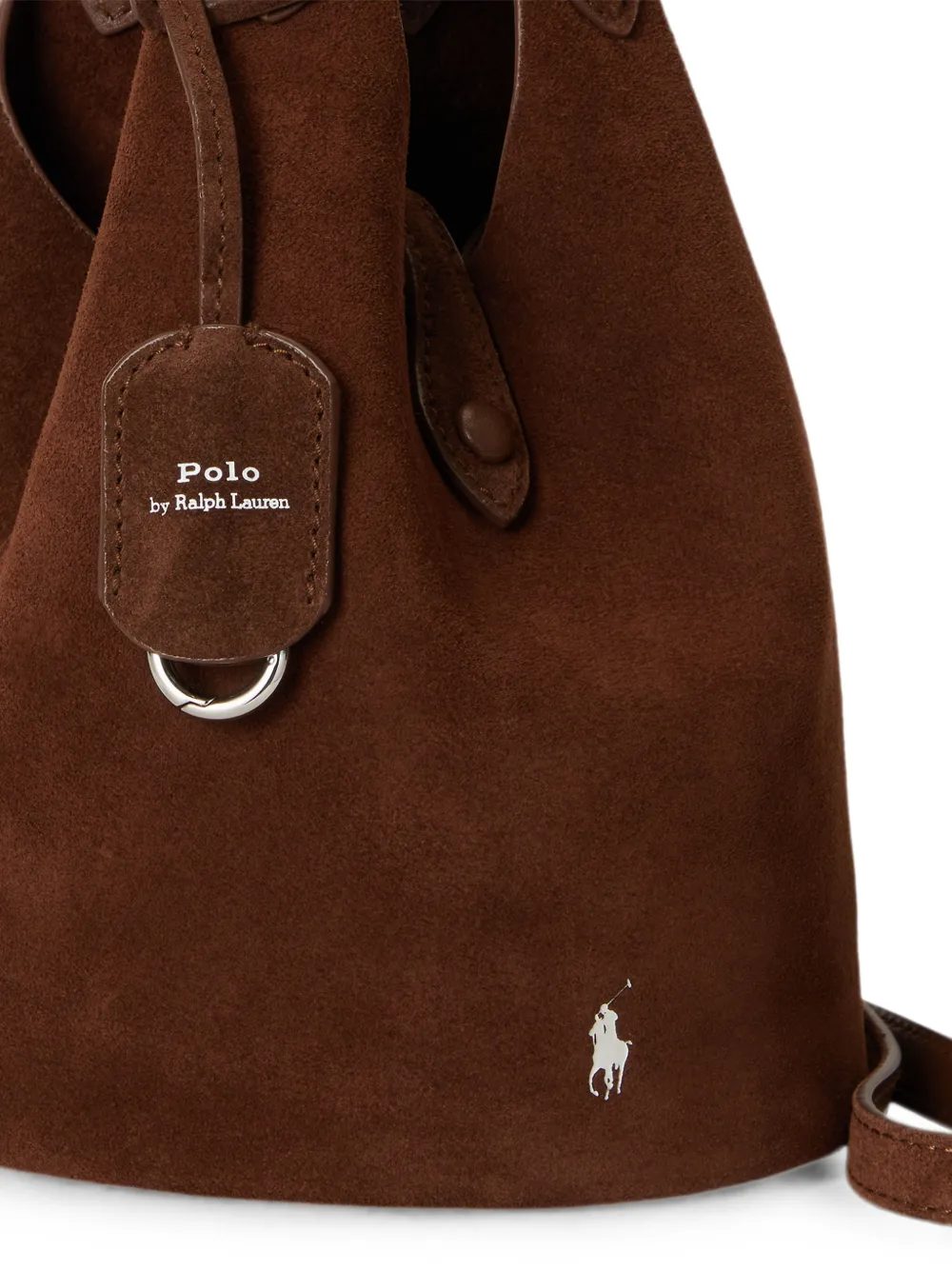 Polo Ralph Lauren Polo Play suède shopper Bruin