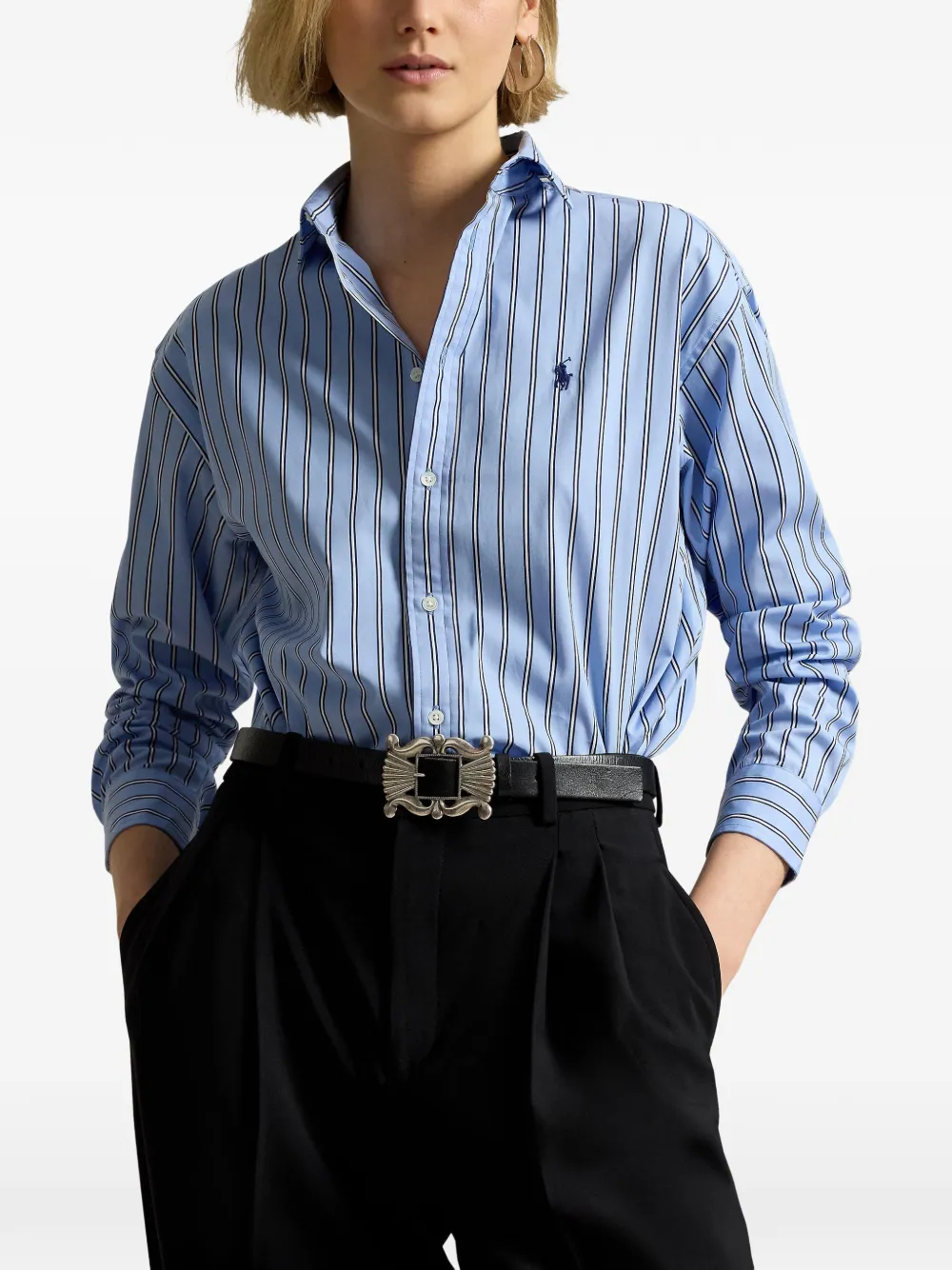 Polo Ralph Lauren Gestreept shirt Blauw