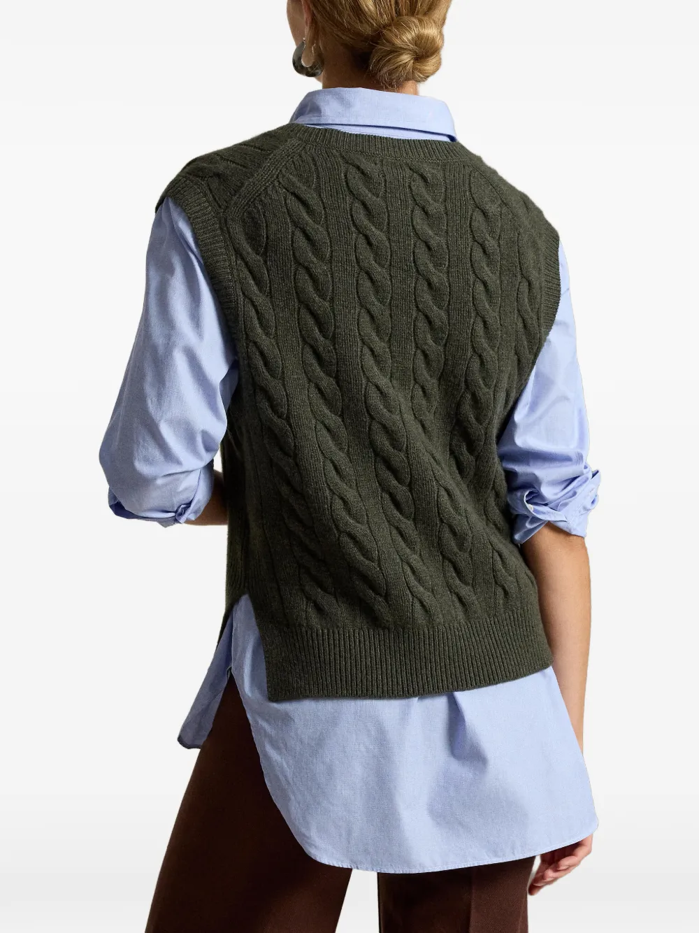 Polo Ralph Lauren Kabelgebreide trui Groen