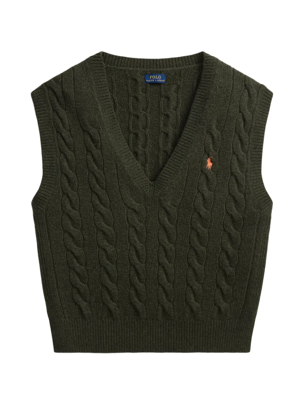 Polo Ralph Lauren Maglione con lavorazione intrecciata - Verde