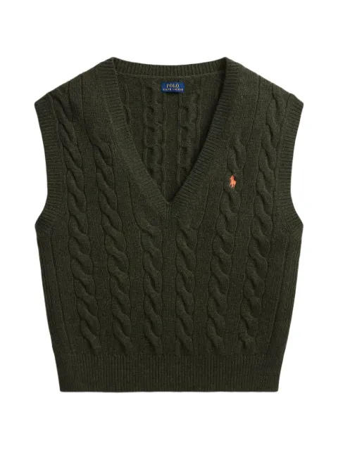 Polo Ralph Lauren suéter en tejido de ochos