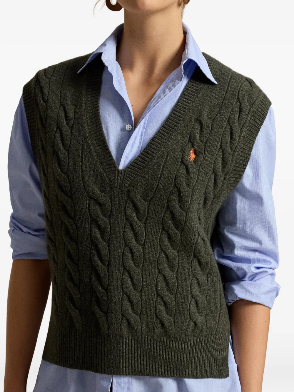 Polo Ralph Lauren Kabelgebreide trui Groen