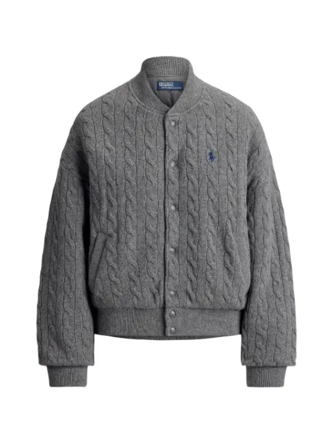 Polo Ralph Lauren chamarra bomber en tejido de ochos