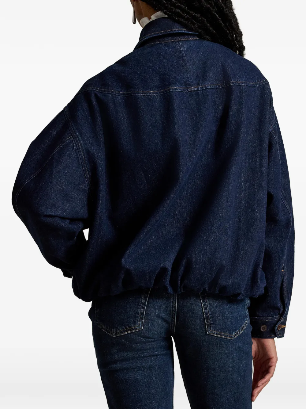 Polo Ralph Lauren Bubble denim jack Blauw