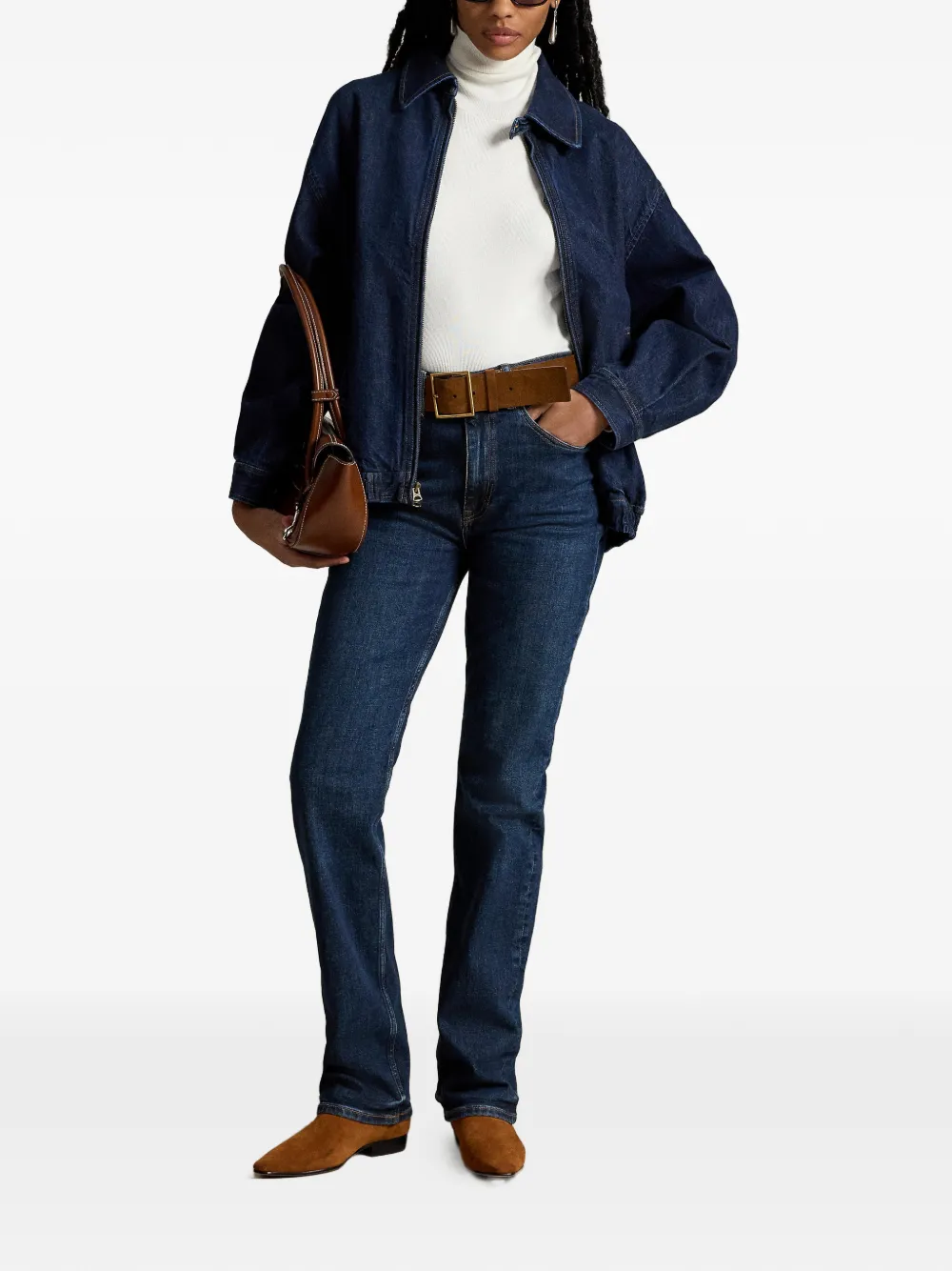 Polo Ralph Lauren Bubble denim jack Blauw