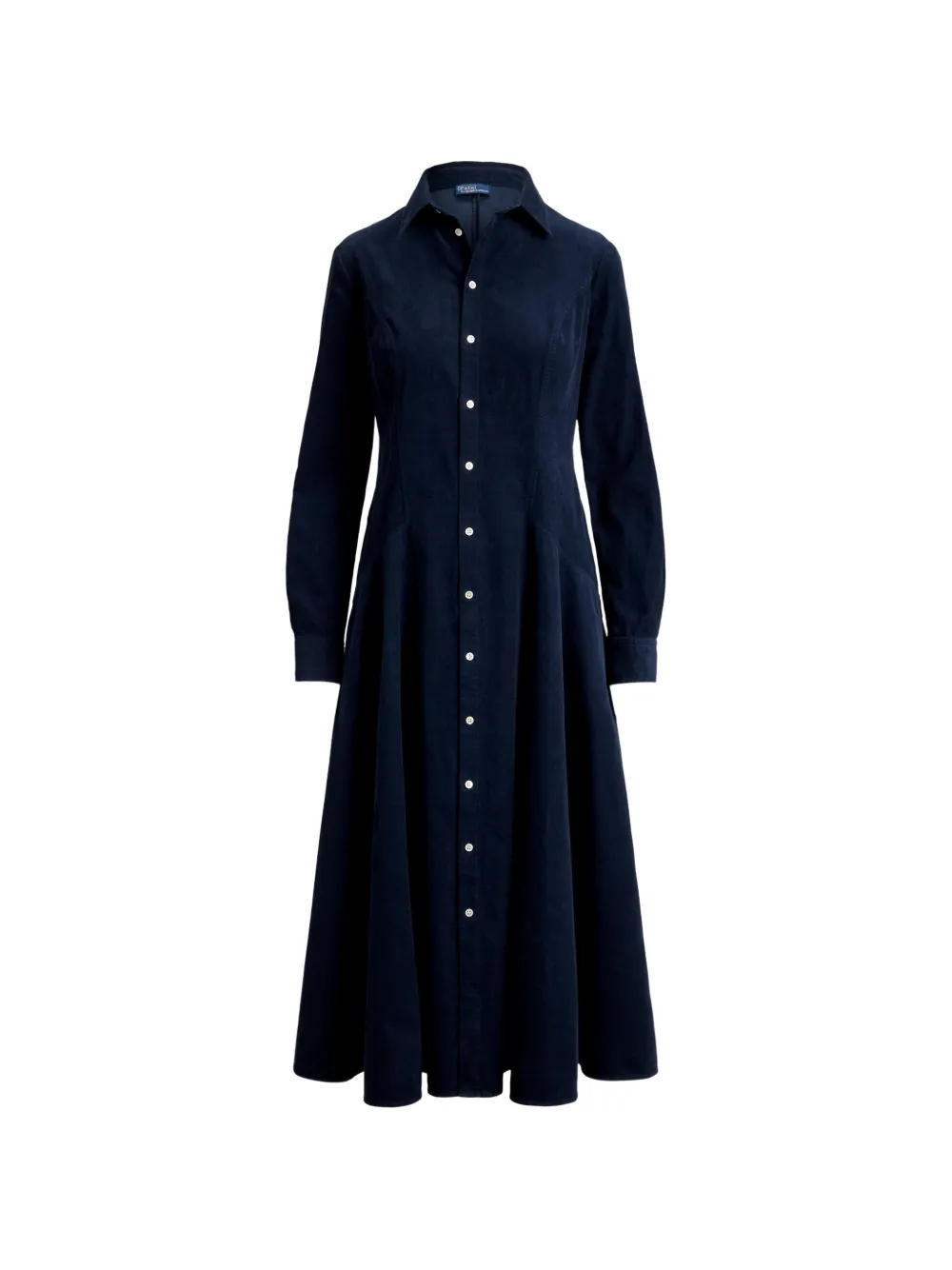Polo Ralph Lauren Tyler Hemdkleid aus Cord - Blau