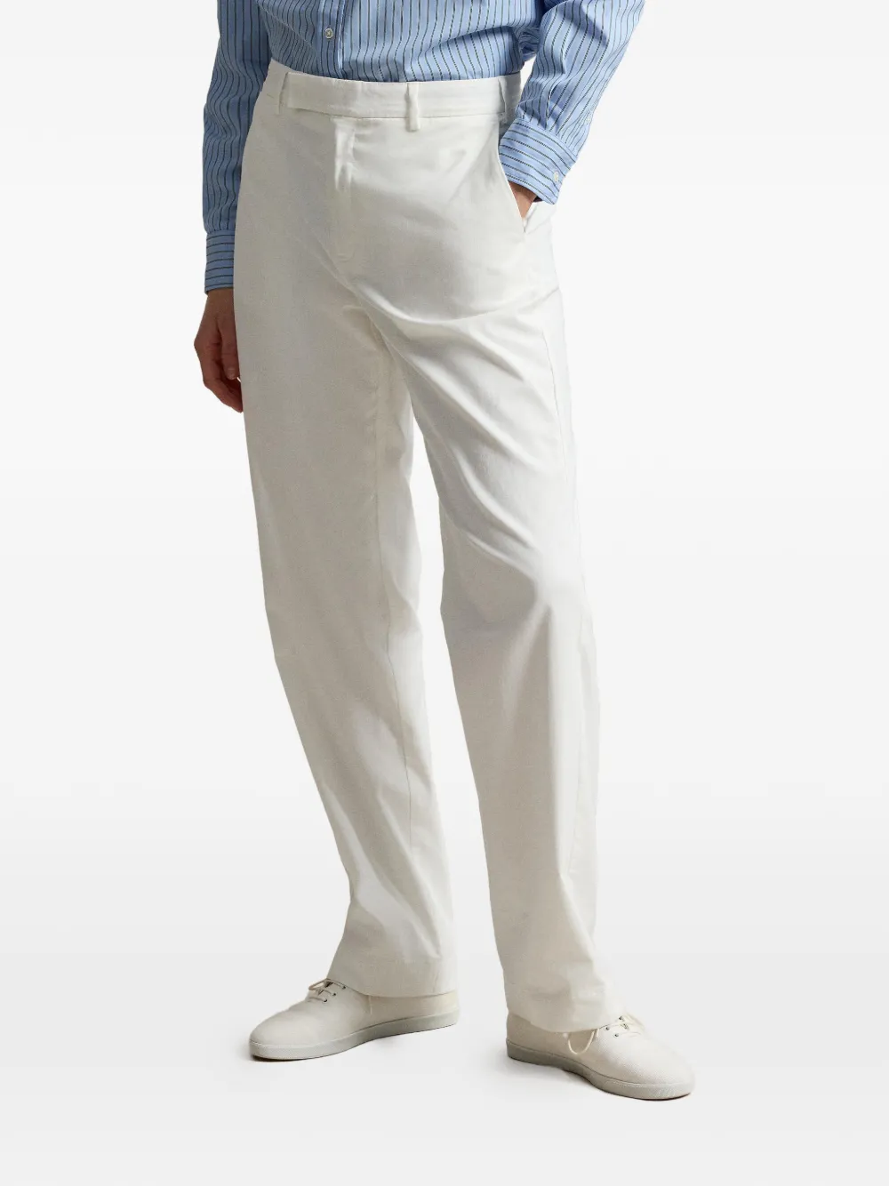 Polo Ralph Lauren Wimbledon straight broek Wit