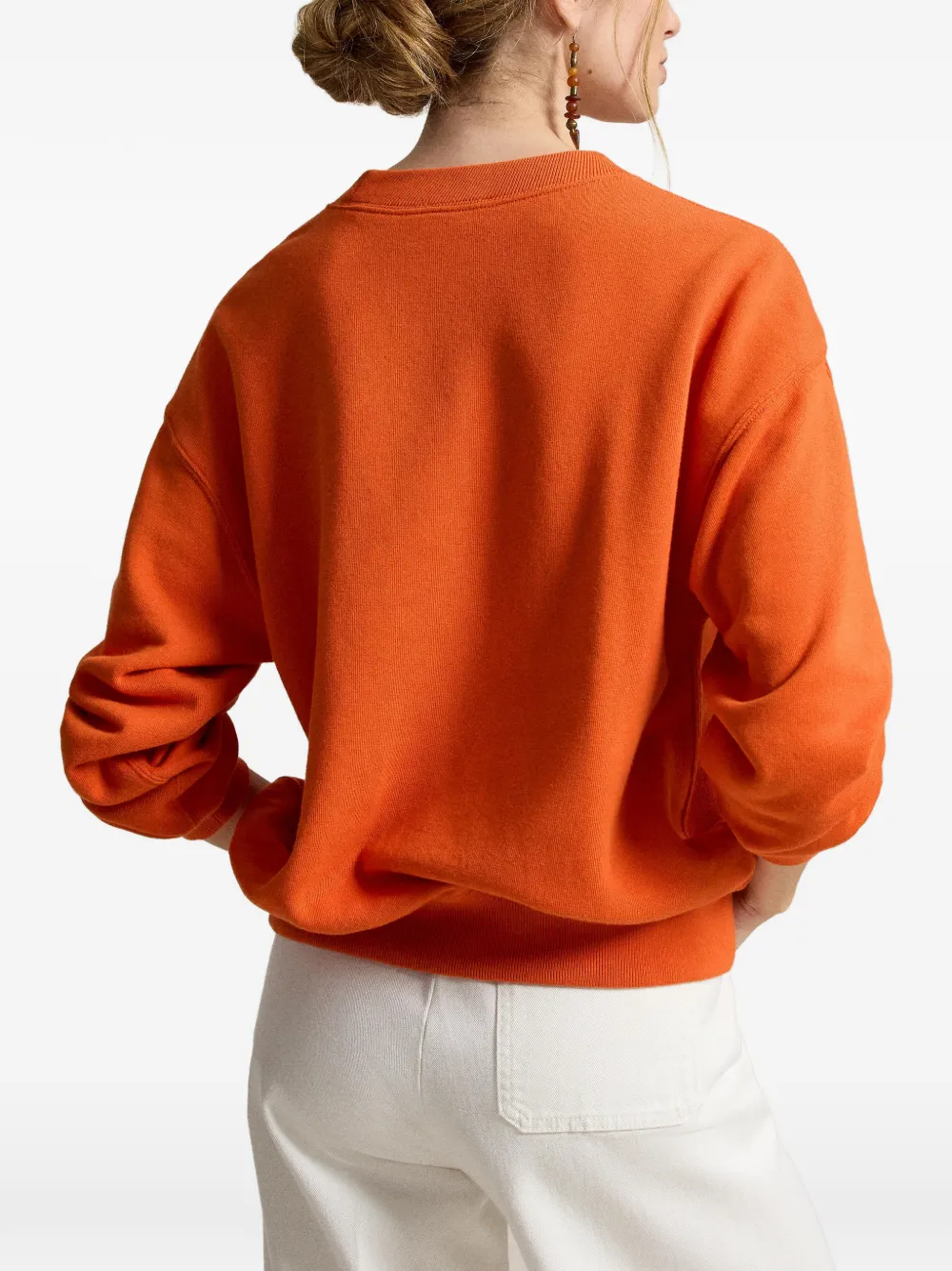 Polo Ralph Lauren Sweater met geborduurd logo Oranje