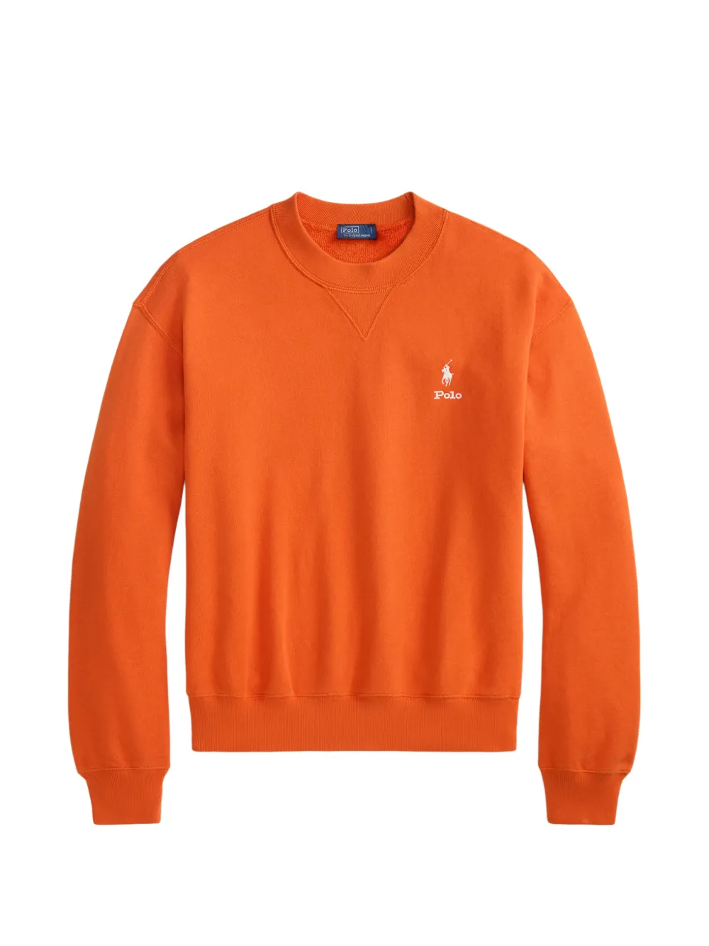 Polo Ralph Lauren Felpa con logo ricamato - Arancione