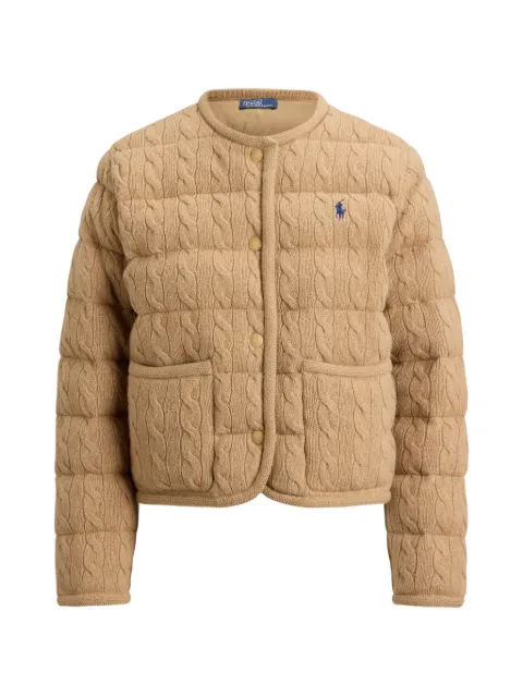 Polo Ralph Lauren chamarra bomber en tejido de ochos