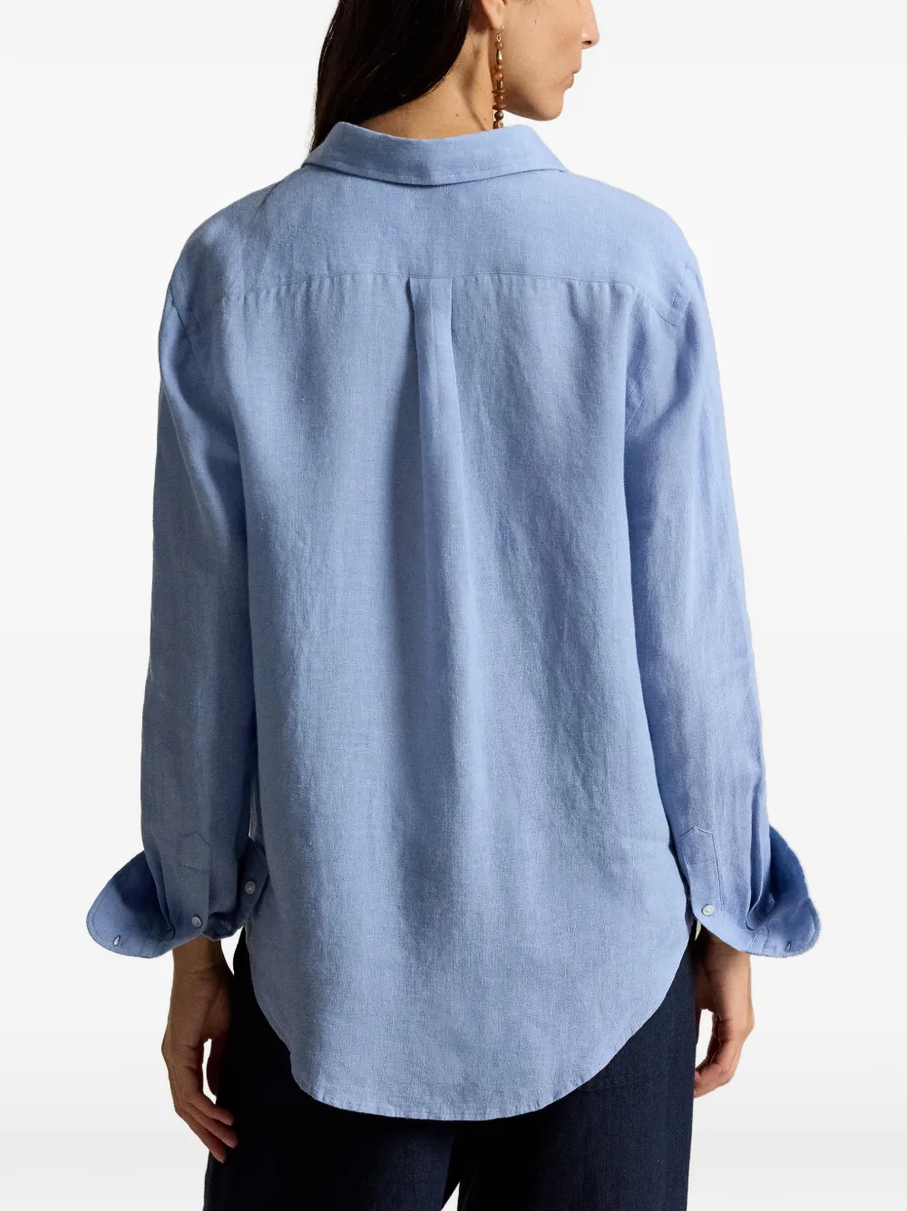 Polo Ralph Lauren Shirt met geborduurd logo Blauw