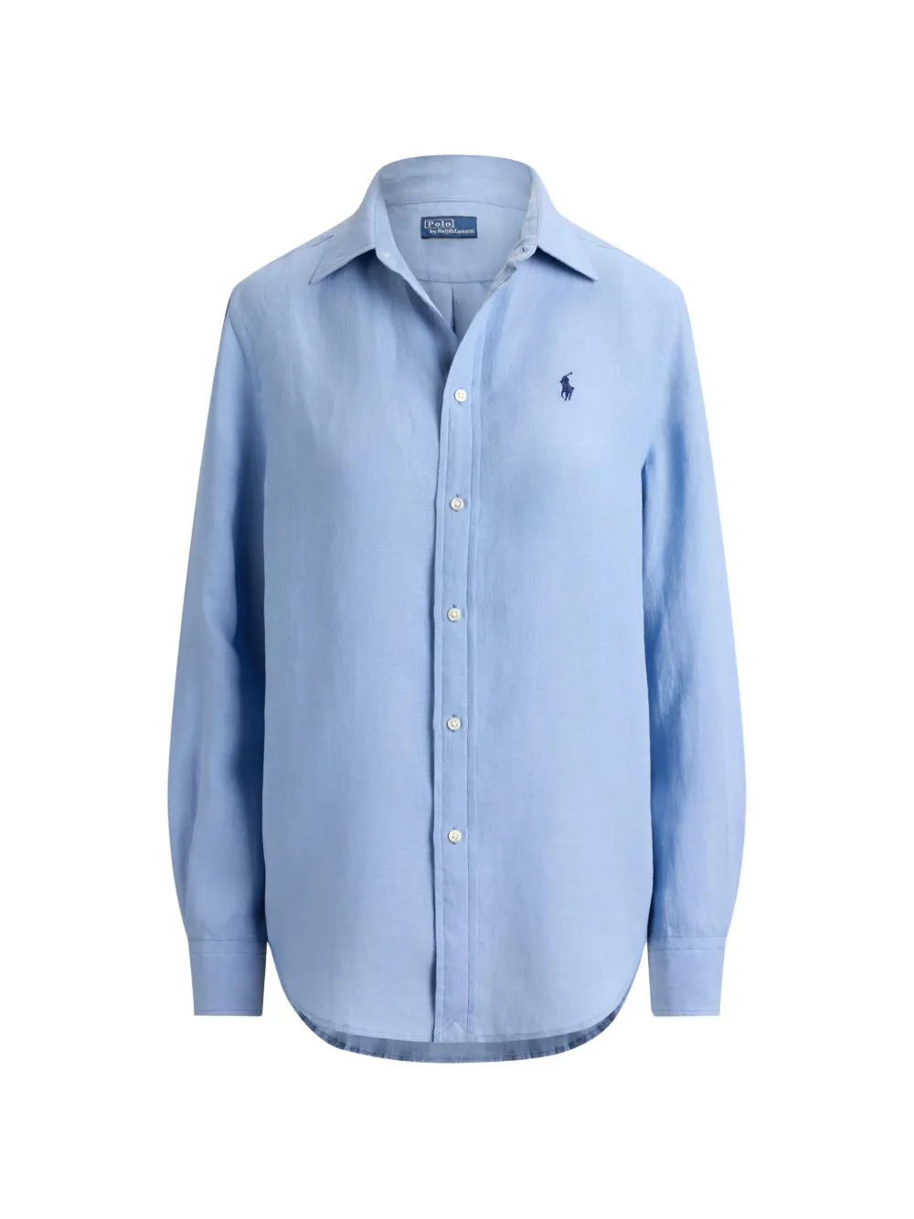 Polo Ralph Lauren logo-embroidery shirt - Blu