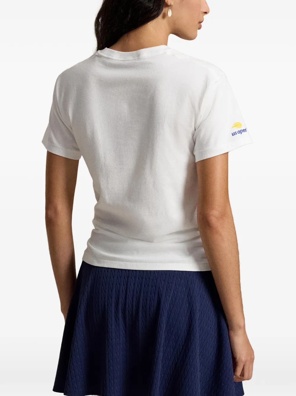 Polo Ralph Lauren T-shirt met print Wit