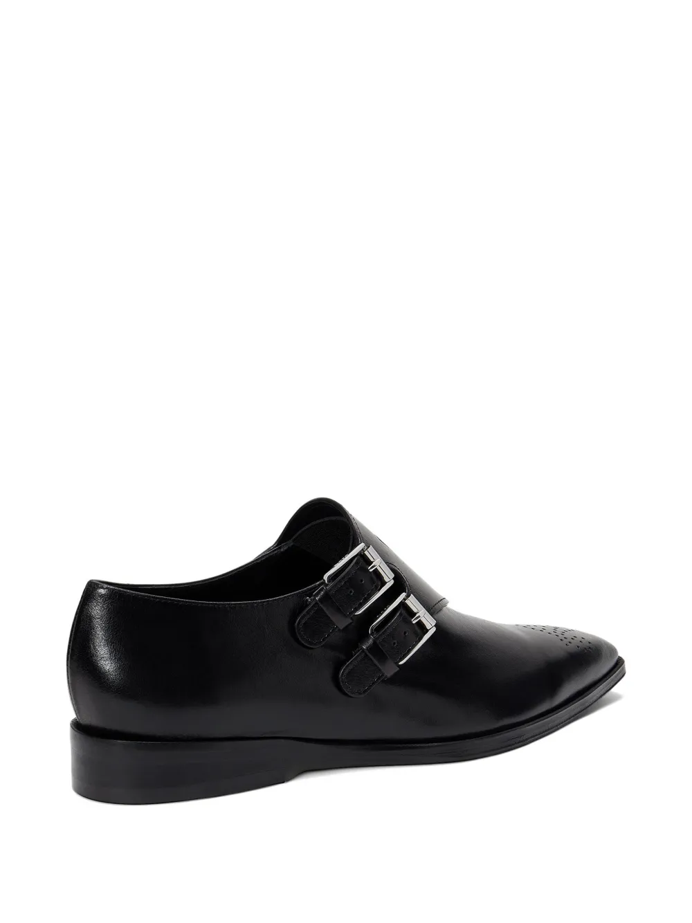 Polo Ralph Lauren Leren gespschoenen Zwart