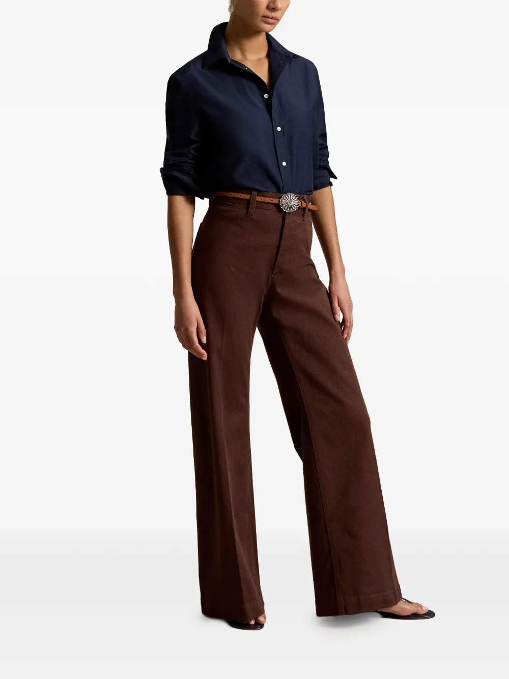 Polo Ralph Lauren Blouse met knopen Blauw