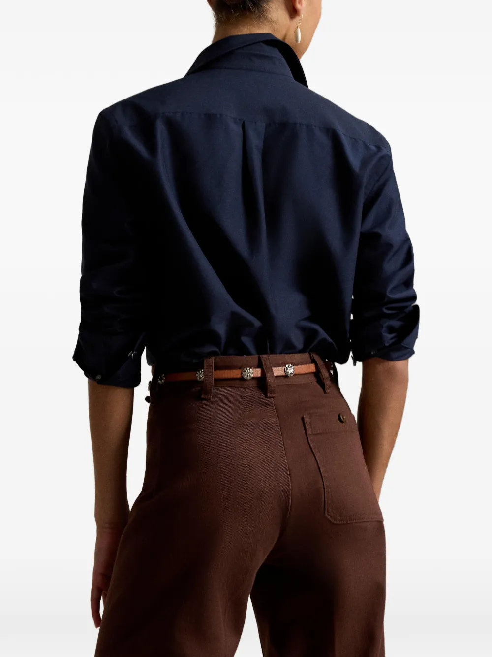 Polo Ralph Lauren Blouse met knopen Blauw