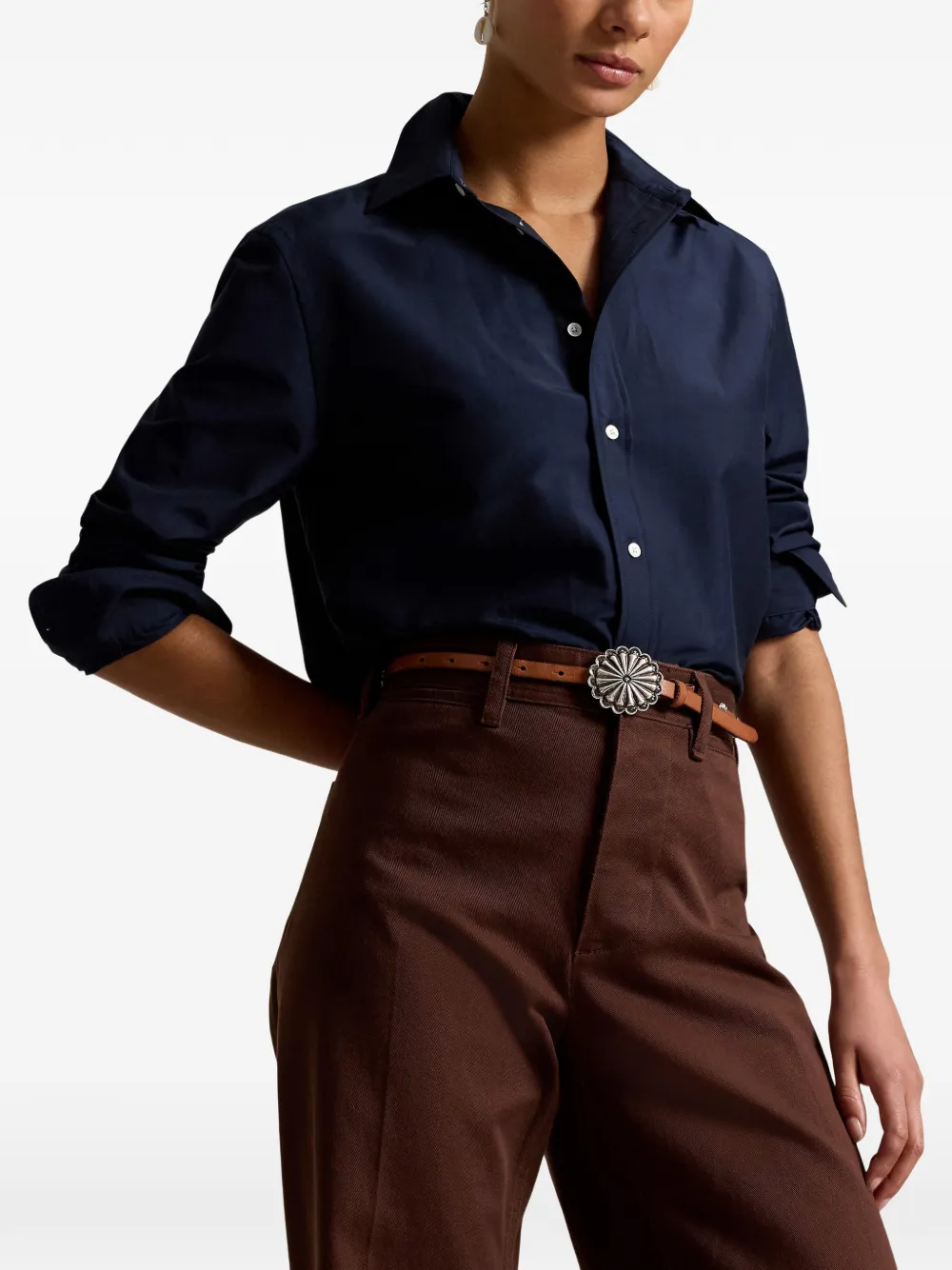 Polo Ralph Lauren Blouse met knopen Blauw