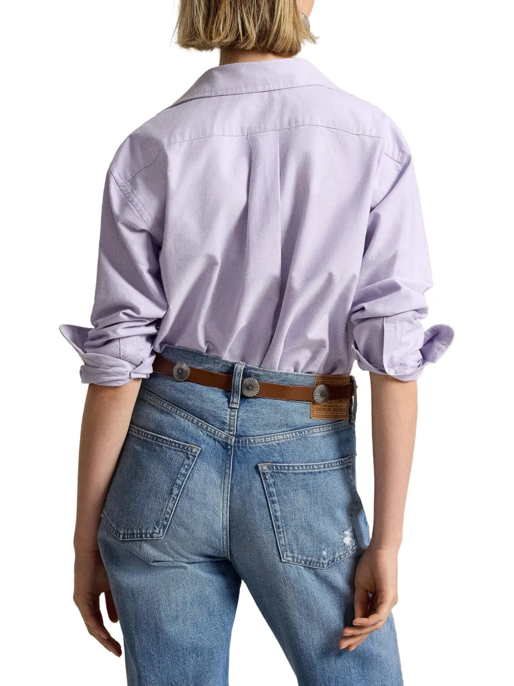 Polo Ralph Lauren Blouse met borduurwerk Paars