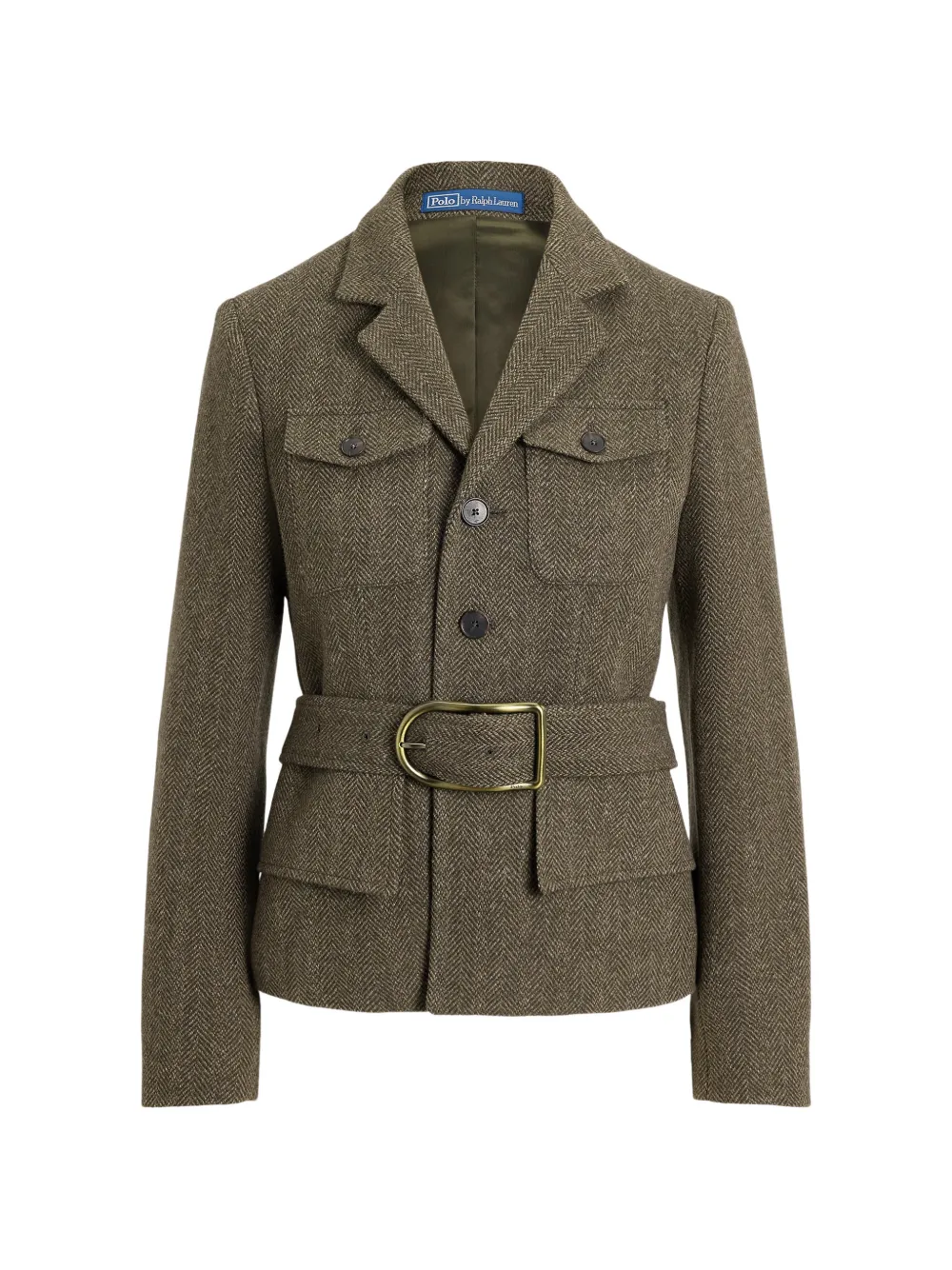 Polo Ralph Lauren herringbone utility jacket - Grün