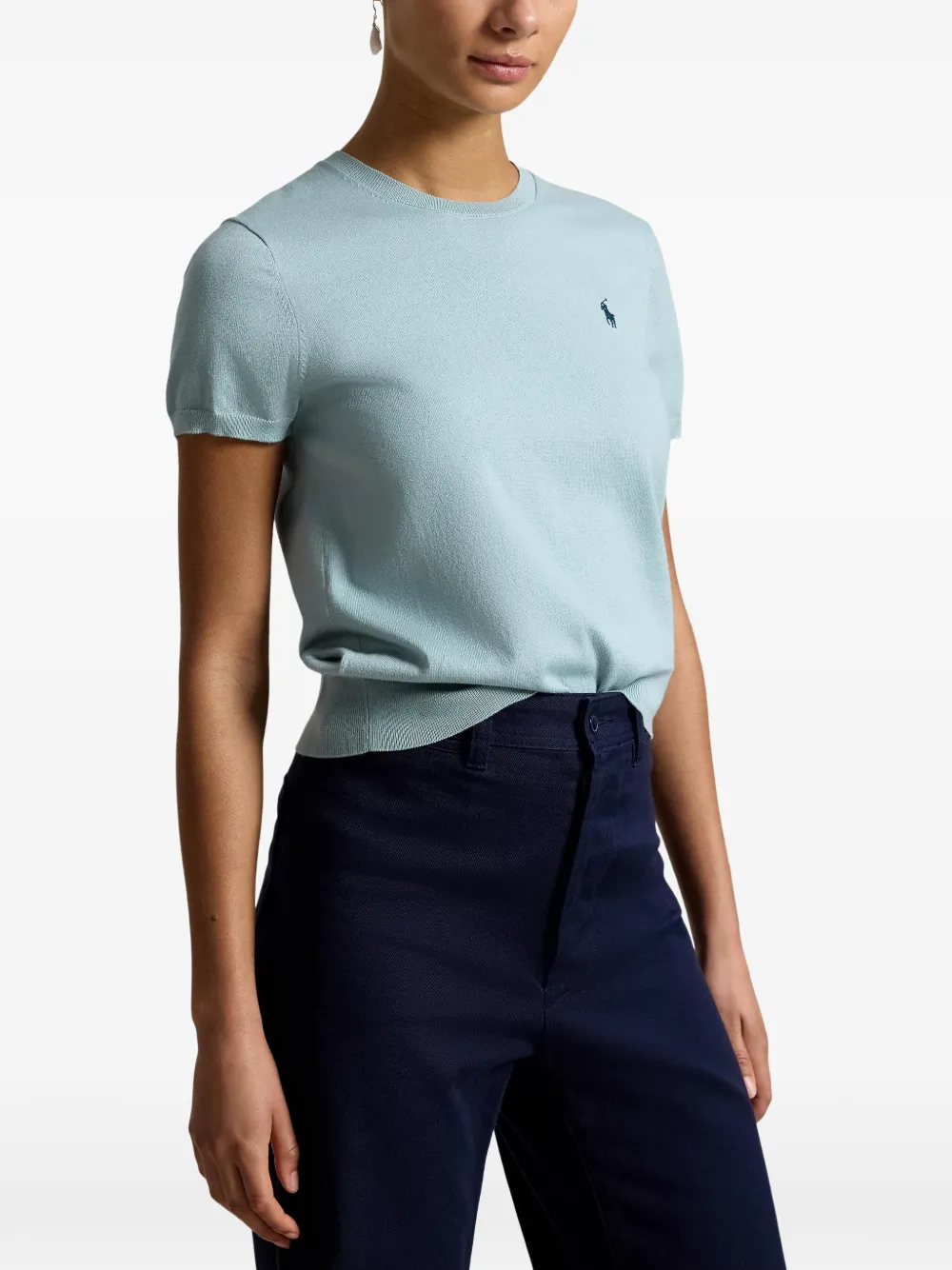 Polo Ralph Lauren T-shirt met Pony-borduurwerk Groen