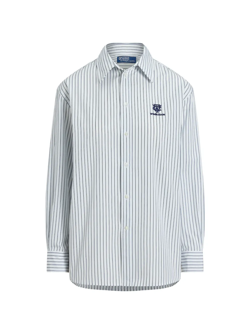Polo Ralph Lauren Gestreiftes Wimbledon Hemd - Weiß