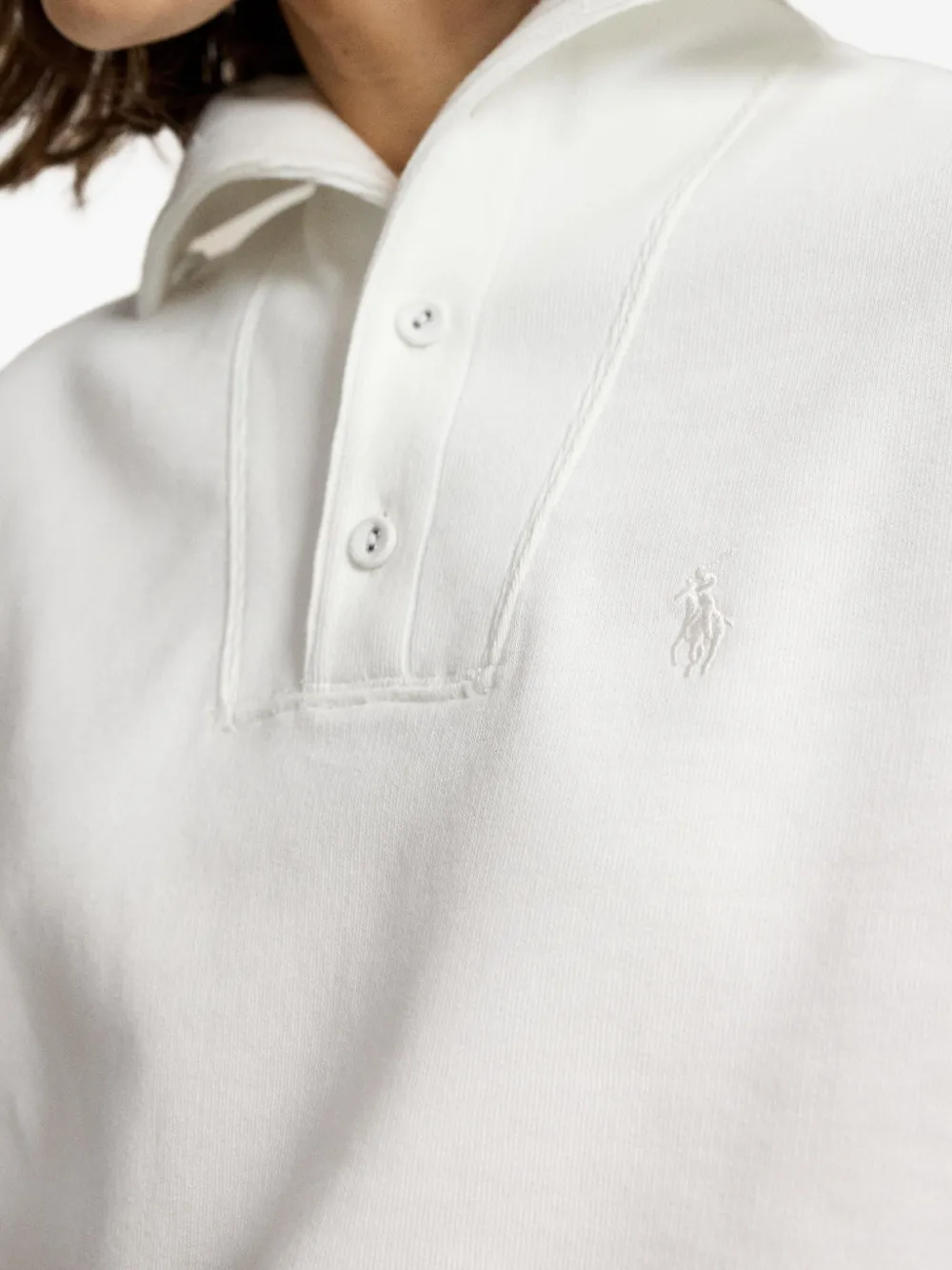Polo Ralph Lauren Wimbledon trui met borduurwerk Wit