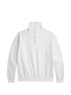 Polo Ralph Lauren zip-collar Embroidered Sweatshirt | White | FARFETCH Polo Ralph Lauren zip-collar Embroidered Sweatshirt | White | FARFETCH