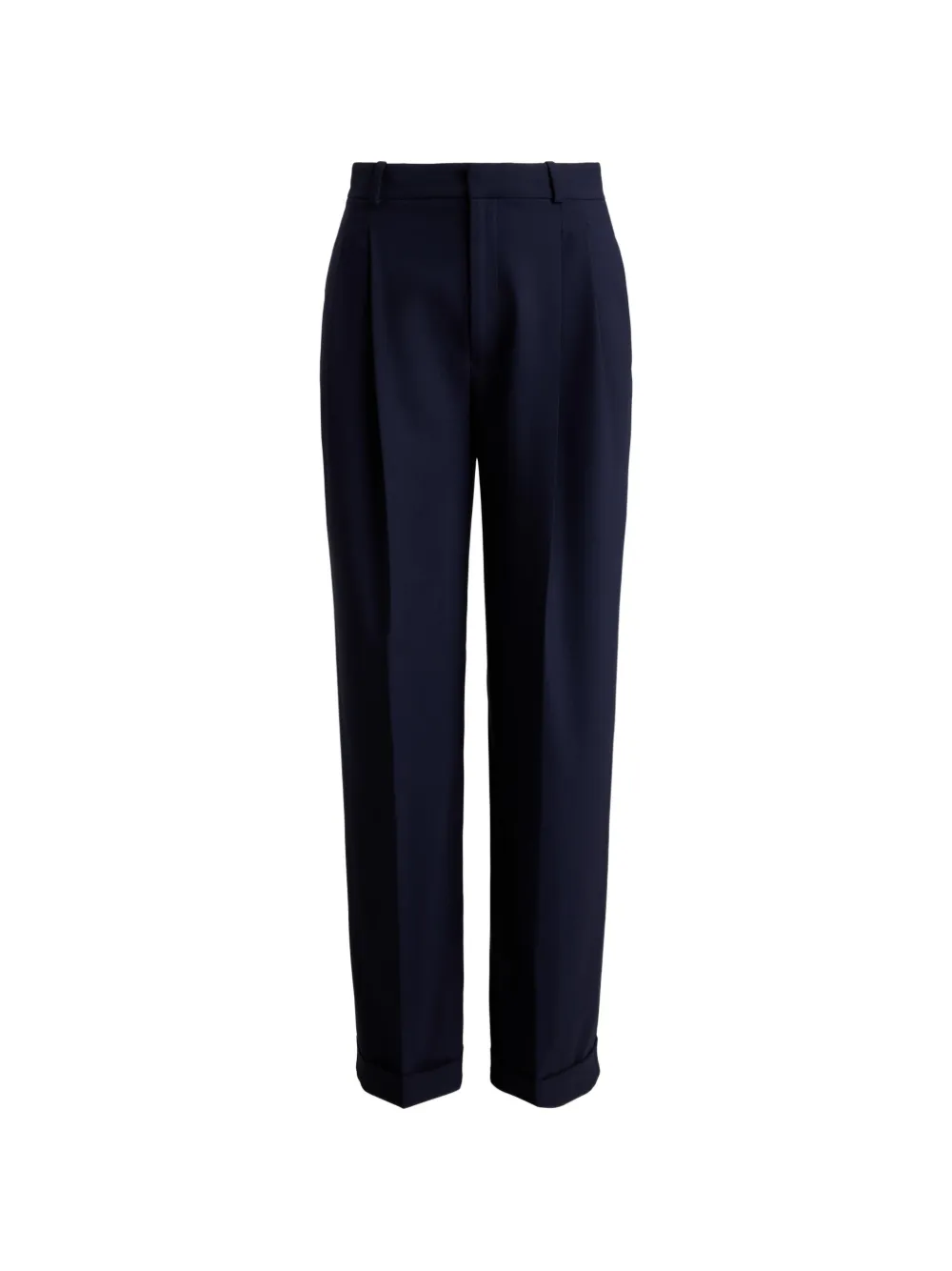 Polo Ralph Lauren Wide-Leg-Hose mit Bundfalten - Blau