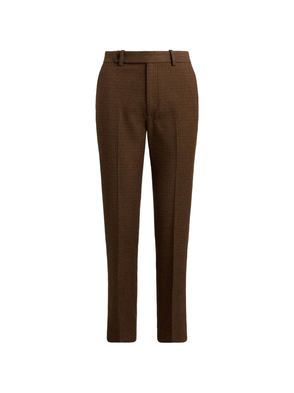 Polo Ralph Lauren Pantaloni slim in pied-de-poule - Marrone