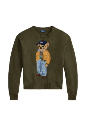 Polo Ralph Lauren ポロベア ニットパーカー | ニュートラル | FARFETCH JP
