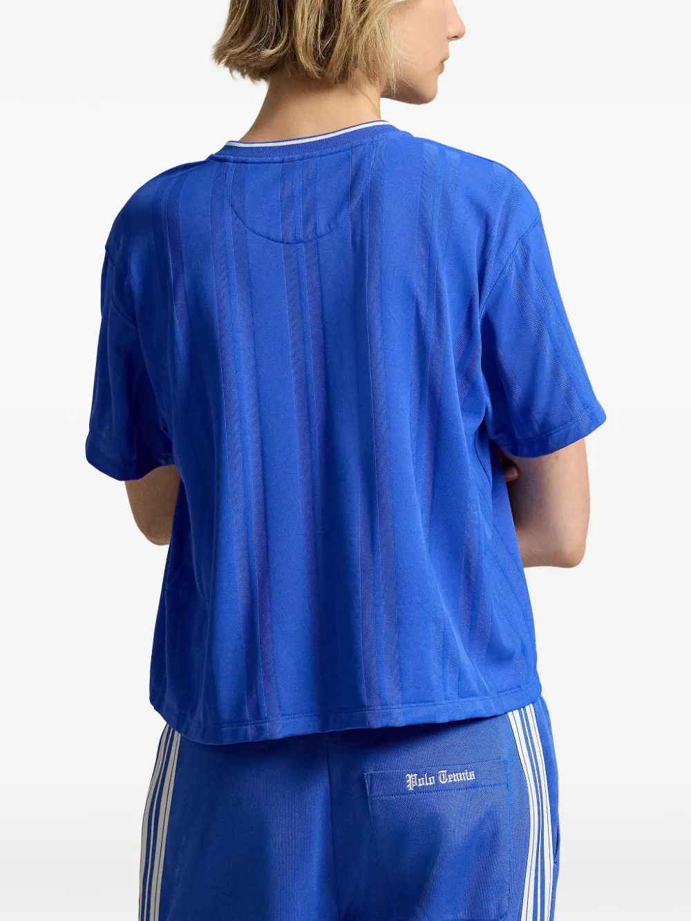 Polo Ralph Lauren US Open logoprint T-shirt Blauw