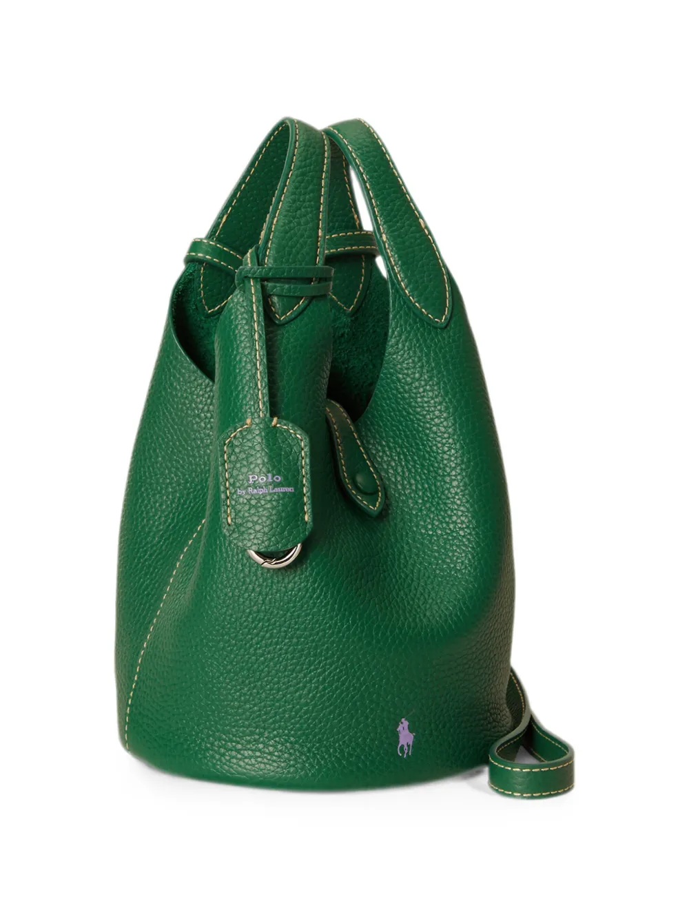 Polo Ralph Lauren Polo Play leren shopper Groen
