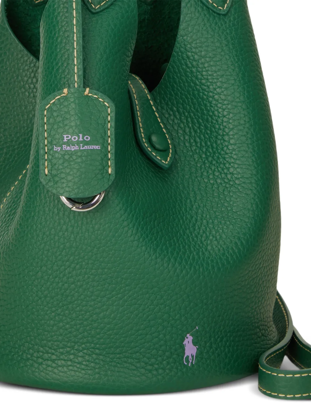 Polo Ralph Lauren Polo Play leren shopper Groen