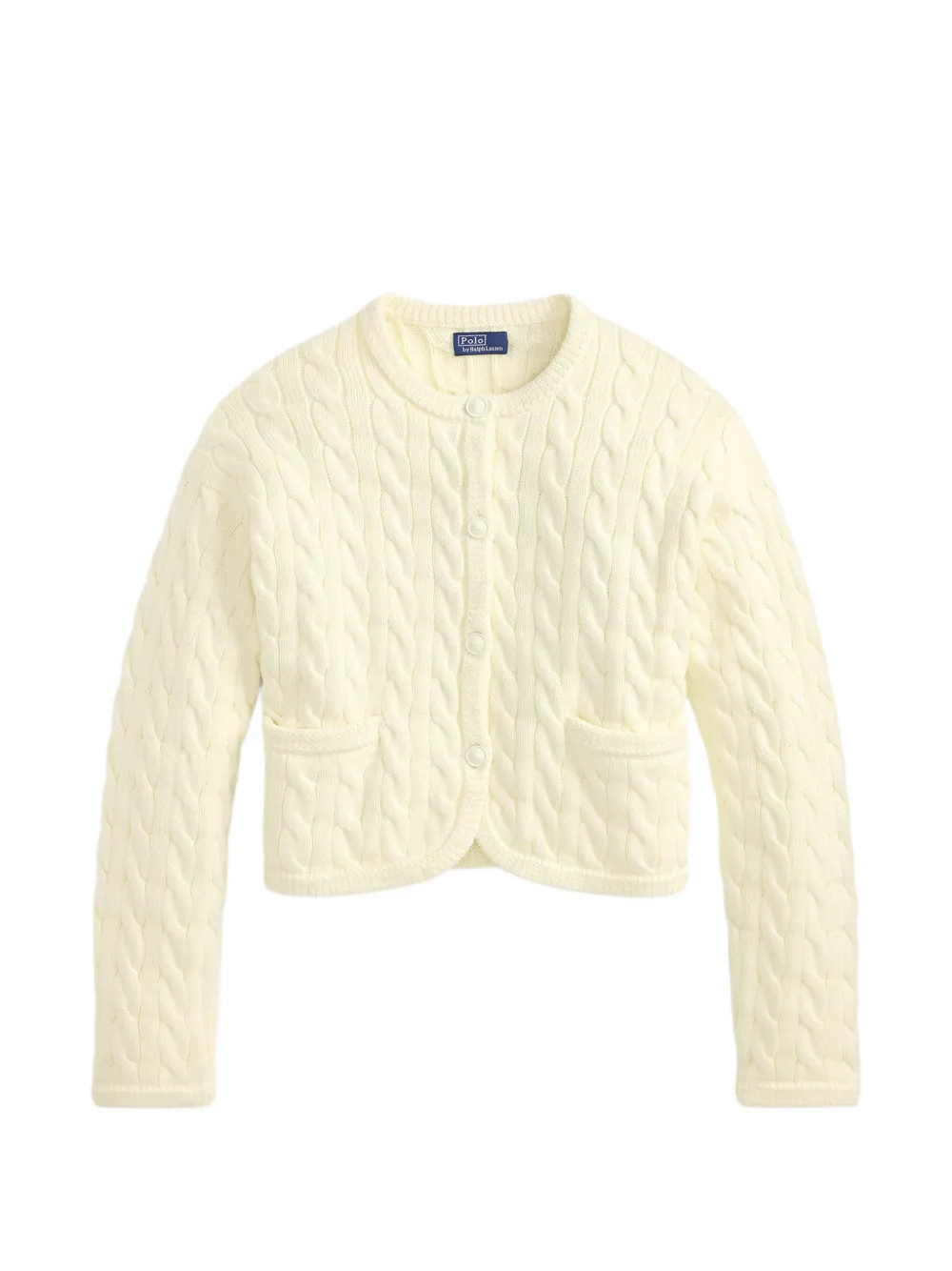 Polo Ralph Lauren cable-knit buttoned cardigan - Neutrals
