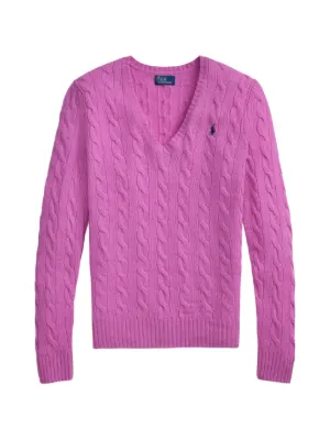 Polo Ralph Lauren ケーブルニット セーター | ピンク | FARFETCH JP