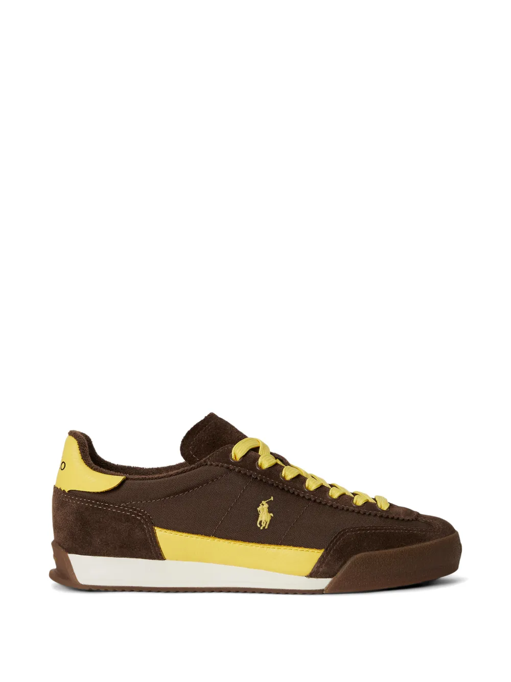 Polo Ralph Lauren Sneakers mit Logo - Braun