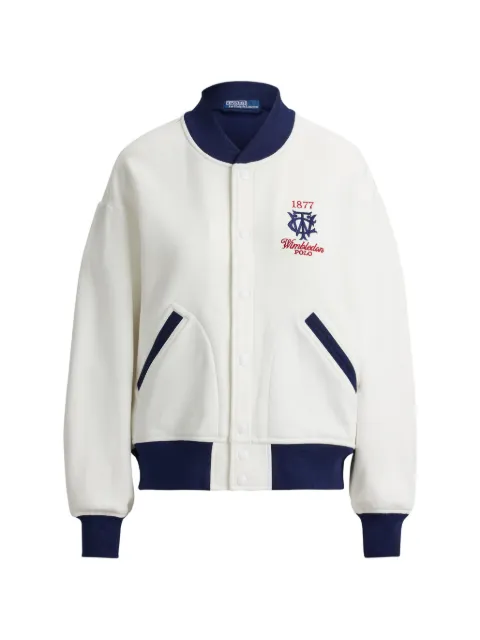 Polo Ralph Lauren embroidered logo bomber jacket