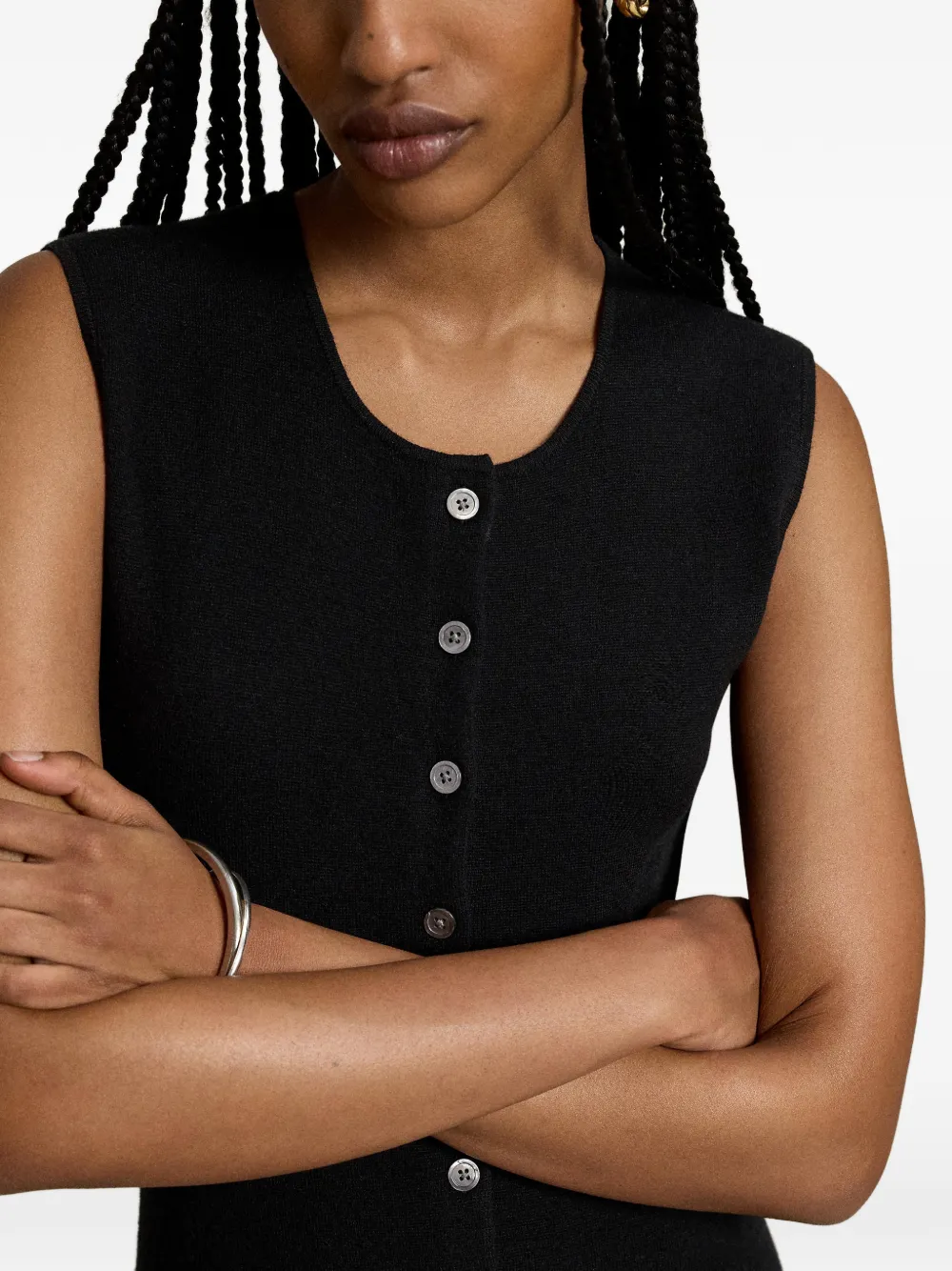 Polo Ralph Lauren Mouwloze jurk Zwart