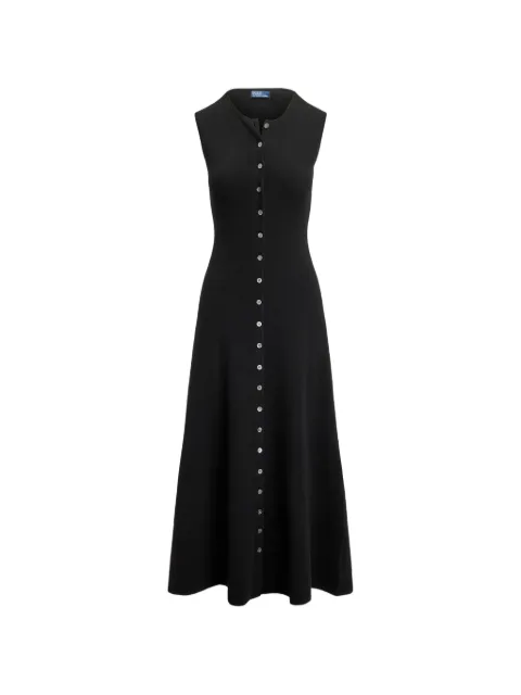 Polo Ralph Lauren sleeveless buttoned midi dress