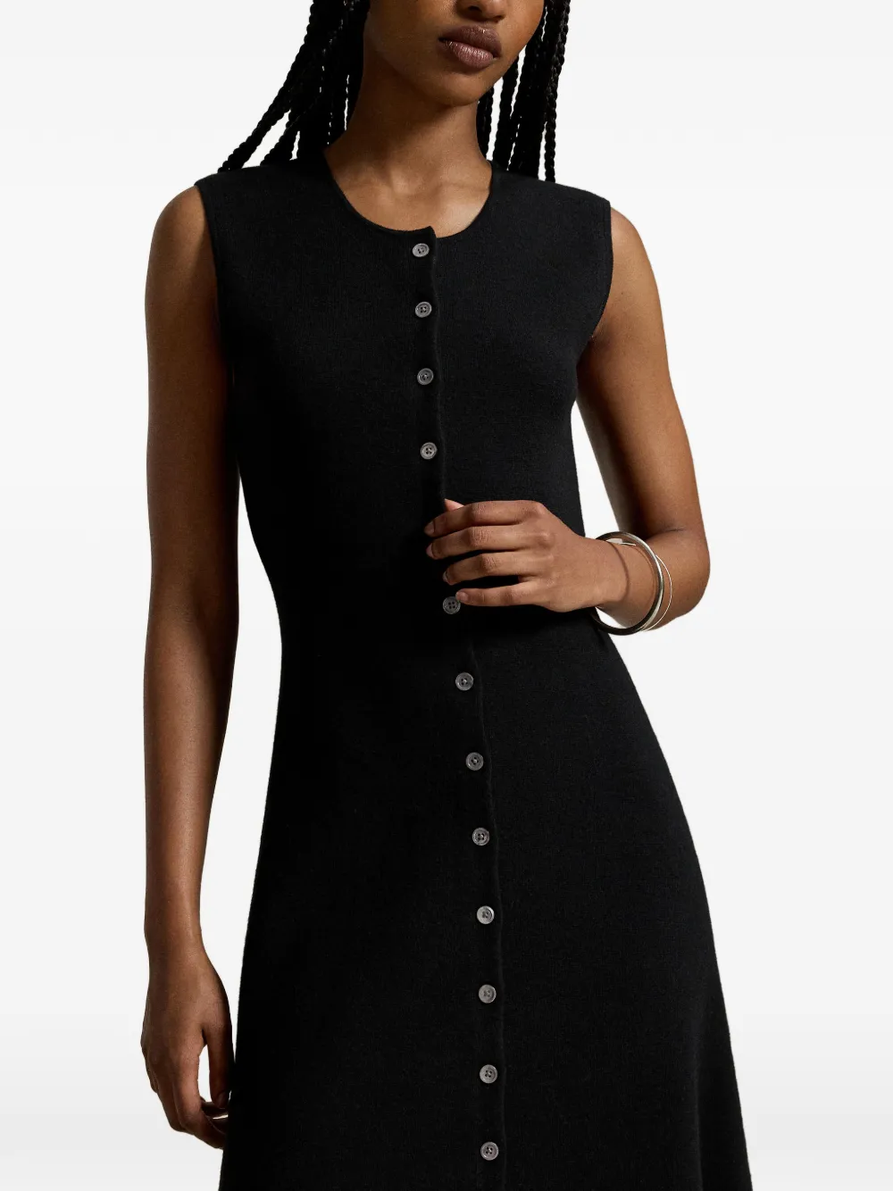 Polo Ralph Lauren Mouwloze jurk Zwart