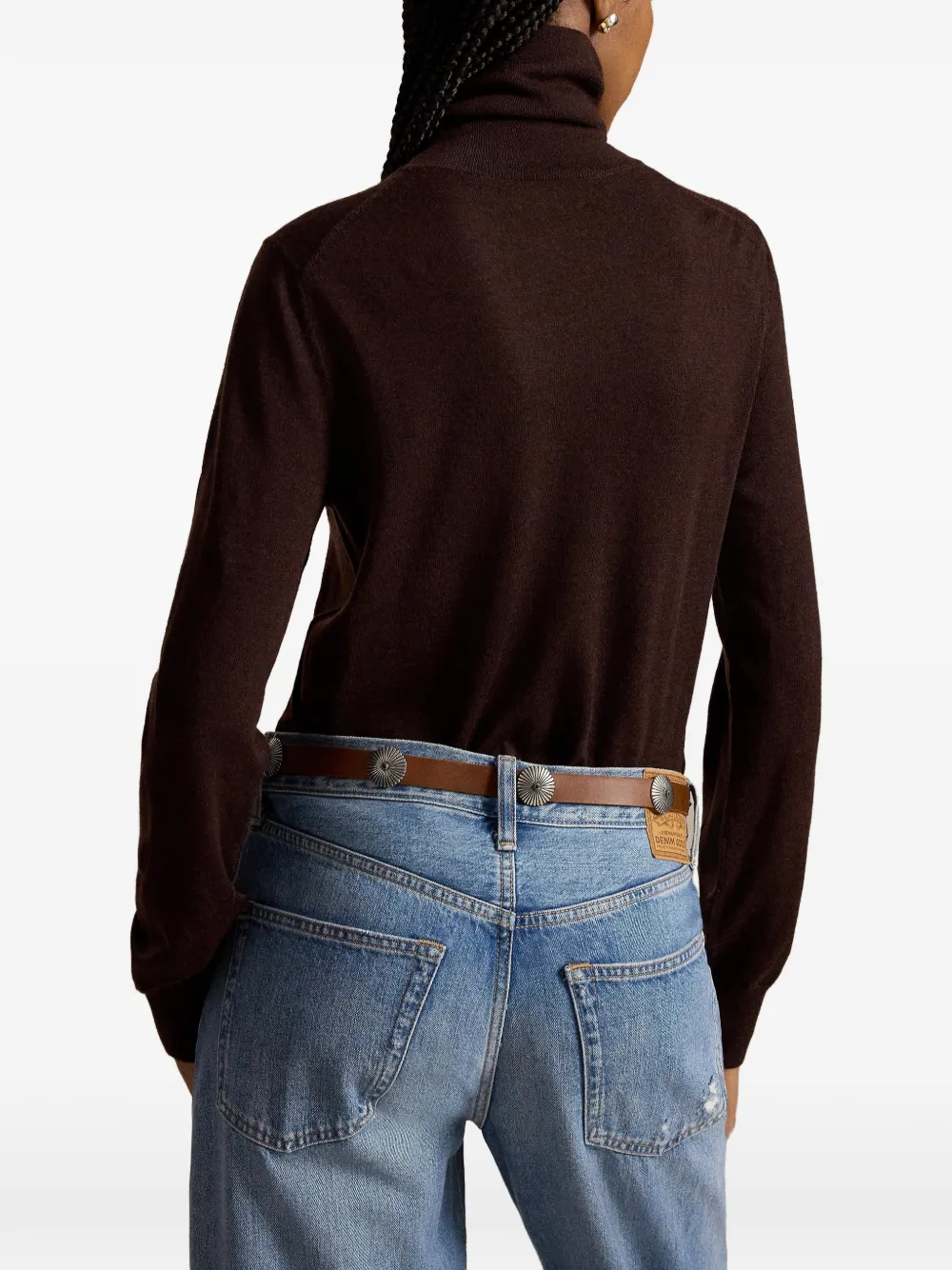 Polo Ralph Lauren Wollen coltrui Bruin